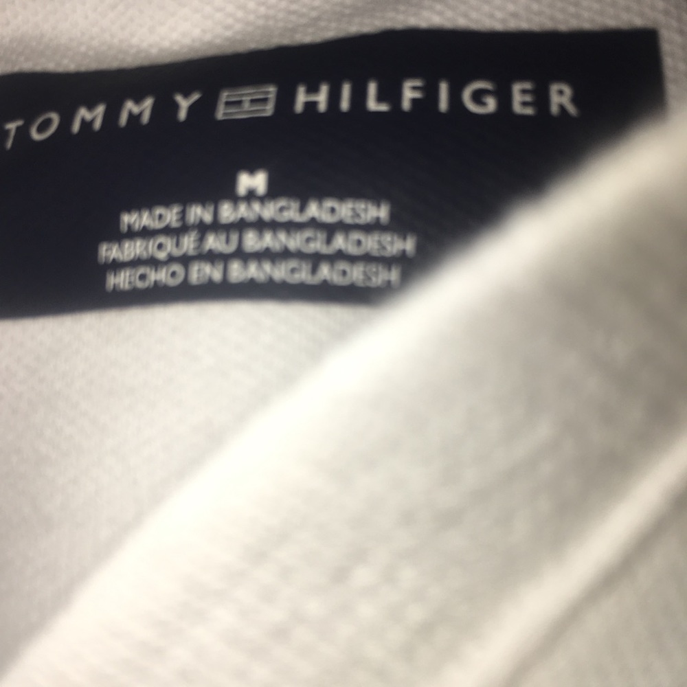 Tommy Hilfiger Polo White Crop Top